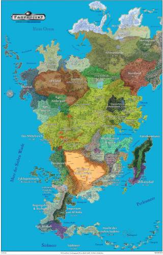 Aventuria Political Map