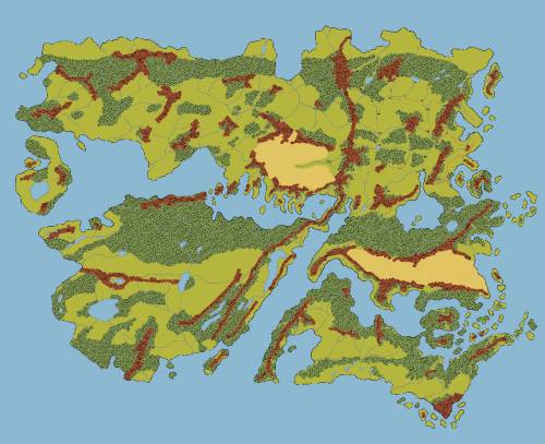 Myranor Detailed Map